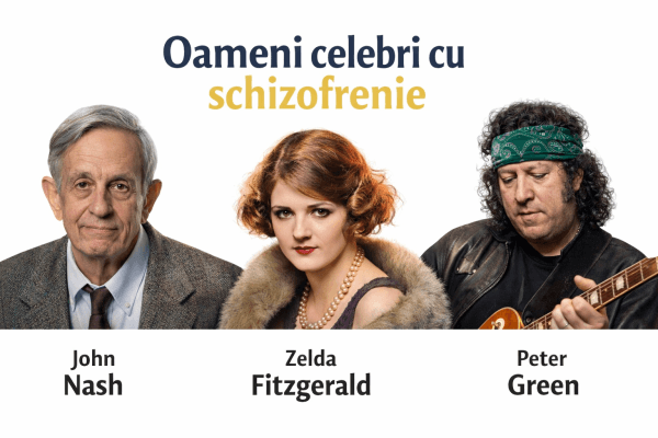 Oameni celebri cu schizofrenie